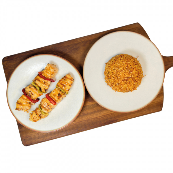 Tavuk Şiş & Bulgur Pilavı 380 Gram