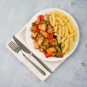 Barbekü Soslu Tavuk & Fusilli Makarna 360 Gram